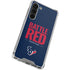 NFL Houston Texans Team Motto Galaxy S24 FE Clear Case
